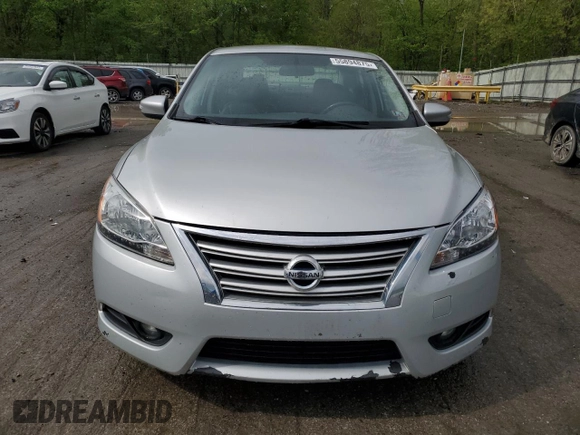 2013 Nissan Sentra SR with VIN 3N1AB7AP1DL658411, listed as a Copart auction lot 55894875 with 106,922 mi miles and Clean Title. Bid and sale history available at DreamBid. Image 5.