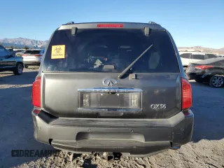 2006 Infiniti QX56 with VIN 5N3AA08C16N805519, listed as a Copart auction lot 86706524 with 152,246 mi miles and Salvage title. Bid and sale history available at DreamBid. Image 6.