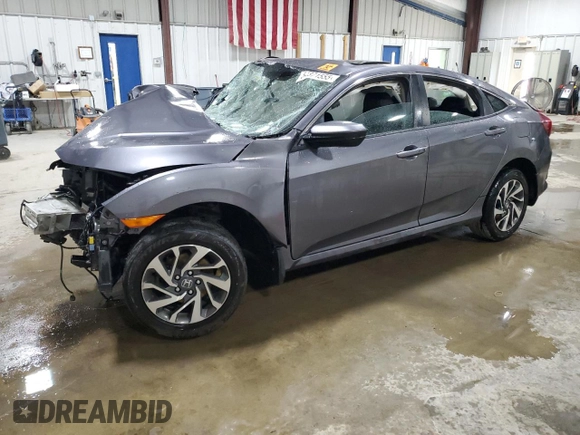 2016 Honda Civic EX with VIN 2HGFC2F79GH530654, listed as a Copart auction lot 54371555 with Not Provided miles and Salvage Title. Bid and sale history available at DreamBid. Image 1.