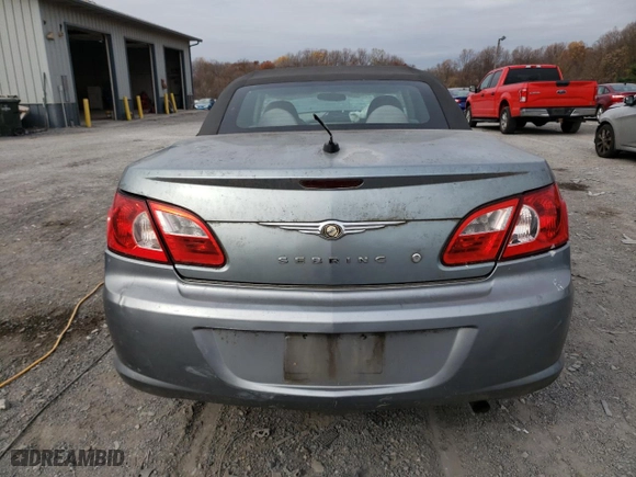 2008 Chrysler Sebring LX with VIN 1C3LC45K68N122032, listed as a Copart auction lot 79886784 with 102,723 mi miles and Salvage Title. Bid and sale history available at carsss.com. Image 6.