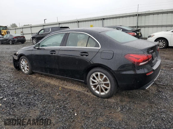 2020 Mercedes-Benz A 220 with VIN W1K3G4EB0LW047661, listed as a Copart auction lot 65641394 with 80,806 mi miles and Salvage Title. Bid and sale history available at DreamBid. Image 2.