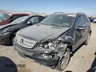 2007 Mercedes-Benz M 350 with VIN 4JGBB86E67A152675, listed as a Copart auction lot 88589935 with 81,634 mi miles and Salvage Title. Bid and sale history available at DreamBid. Image 1.