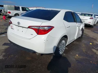 2016 Toyota Corolla L z VIN 2T1BURHE9GC518514, wystawiony jako IAAI lot #41286825 z przebiegiem 144 579 mil mil oraz . Historia ofert i sprzedaży dostępna na DreamBid. Obrazek 4.