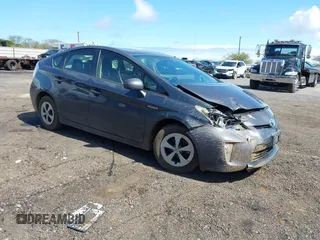 2012 Toyota Prius One with VIN JTDKN3DU3C1541390, listed as a IAAI auction lot 41492260 with 134,530 mi miles. Bid and sale history available at carsss.com. Image 1.