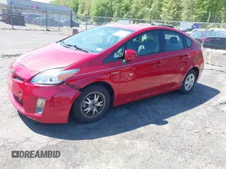2010 Toyota Prius II with VIN JTDKN3DU9A0200417, listed as a IAAI auction lot 42250790 with 147,470 mi miles and . Bid and sale history available at DreamBid. Image 2.