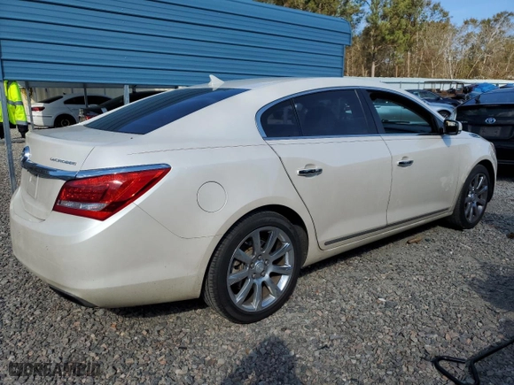 2014 Buick LaCrosse Premium I with VIN 1G4GD5G34EF184049, listed as a Copart auction lot 83199124 with 142,855 mi miles and Salvage Title. Bid and sale history available at carsss.com. Image 3.