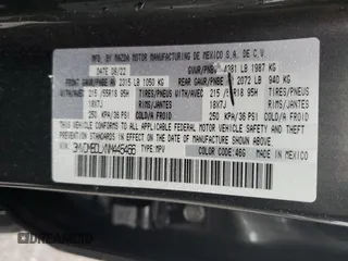 2022 Mazda CX-30 S Premium with VIN 3MVDMBDLXNM445466, listed as a Copart auction lot 51820105 with 65,417 mi miles and Salvage title. Bid and sale history available at DreamBid. Image 16.