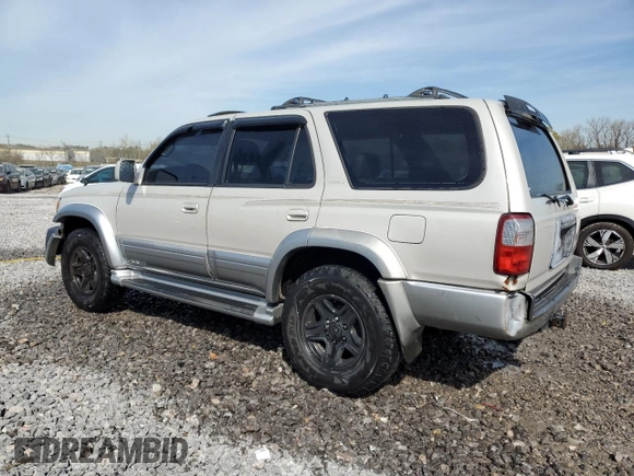 1999 Toyota 4Runner Limited with VIN JT3GN87R5X0115971, listed as a Copart auction lot 50742105 with 323,635 mi miles and Salvage Title. Bid and sale history available at DreamBid. Image 2.