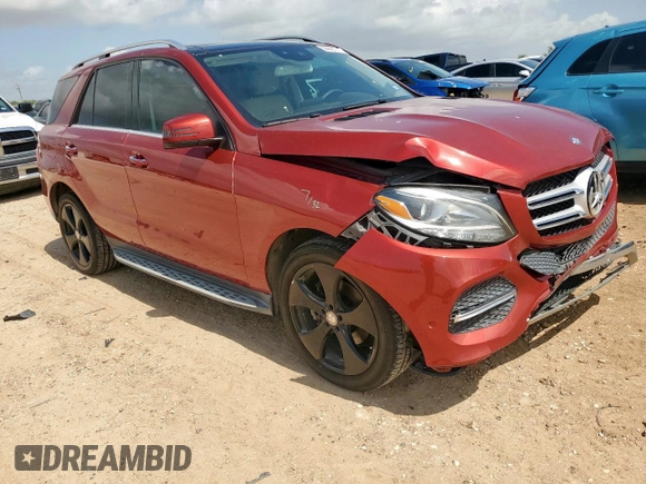 2016 Mercedes-Benz GLE 350 with VIN 4JGDA5HB3GA809266, listed as a Copart auction lot 59988145 with 145,063 mi miles and Salvage title. Bid and sale history available at DreamBid. Image 4.