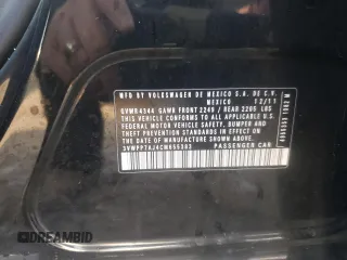 2012 Volkswagen Jetta SportWagen SE with VIN 3VWPP7AJ4CM655383, listed as a Copart auction lot 83686244 with 148,015 mi miles and Salvage Title. Bid and sale history available at carsss.com. Image 12.
