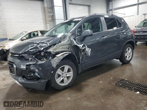 2019 Chevrolet Trax LT with VIN 3GNCJPSB5KL211225, listed as a Copart auction lot 51472685 with 99,099 mi miles and Salvage Title. Bid and sale history available at carsss.com. Image 1.