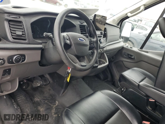 2021 Ford Transit with VIN 1FTBR3XG6MKA07192, listed as a Copart auction lot 85935764 with 268,240 mi miles and Salvage title. Bid and sale history available at DreamBid. Image 8.