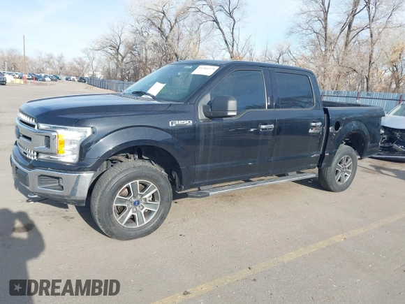 2019 Ford F-150 XL with VIN 1FTEW1E42KFA87194, listed as a IAAI auction lot 41266379 with 89,799 mi miles. Bid and sale history available at carsss.com. Image 16.