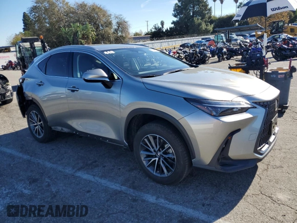 2023 Lexus NX with VIN JTJAKCEZ1P5008237, listed as a Copart auction lot 38348174 with 8,691 mi miles. Bid and sale history available at carsss.com. Image 4.