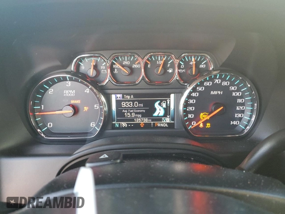 2017 GMC Yukon SLE with VIN 1GKS2AKC1HR371194, listed as a Copart auction lot 89351445 with 125,738 mi miles and Salvage Title. Bid and sale history available at carsss.com. Image 9.