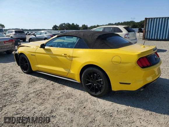 2015 Ford Mustang EcoBoost Premium with VIN 1FATP8UH0F5409589, listed as a Copart auction lot 63859335 with 124,973 mi miles and Salvage title. Bid and sale history available at DreamBid. Image 2.