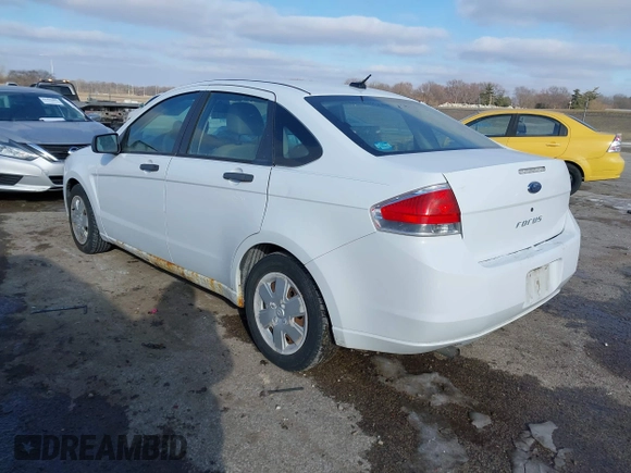 2008 Ford Focus S with VIN 1FAHP34N98W264337, listed as a IAAI auction lot 41414660 with 151,938 mi miles. Bid and sale history available at carsss.com. Image 3.