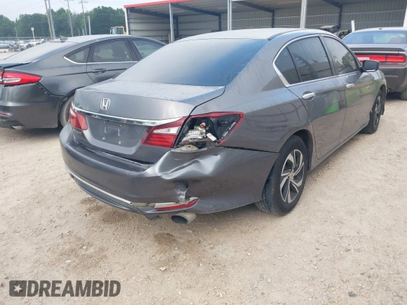 2017 Honda Accord LX with VIN 1HGCR2F38HA162496, listed as a IAAI auction lot 42075959 with 131,690 mi miles. Bid and sale history available at carsss.com. Image 4.