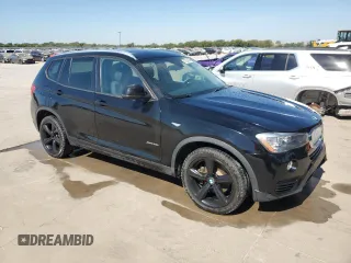 2017 BMW X3 xDrive28i with VIN 5UXWX9C35H0W80200, listed as a Copart auction lot 43556204 with 80,252 mi miles and Clean Title. Bid and sale history available at DreamBid. Image 4.