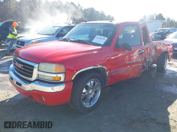 2004 GMC Sierra 1500 SLE with VIN 2GTEC19TX41348835, listed as a IAAI auction lot 41446444 with 216,333 mi miles and . Bid and sale history available at DreamBid. Image 2.