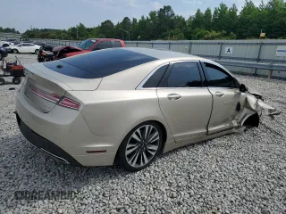 2017 Lincoln MKZ Hybrid Select with VIN 3LN6L5LU2HR629781, listed as a Copart auction lot 56787795 with 124,455 mi miles and Salvage title. Bid and sale history available at DreamBid. Image 3.