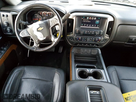 2018 Chevrolet Silverado 1500 LTZ with VIN 3GCUKSEC2JG252632, listed as a Copart auction lot 83596274 with 131,314 mi miles and Salvage Title. Bid and sale history available at carsss.com. Image 8.