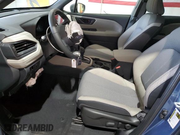 2025 Subaru Forester Premium with VIN JF2SLDDC9SH471002, listed as a Copart auction lot 56819605 with 3,711 mi miles and Salvage title. Bid and sale history available at DreamBid. Image 7.