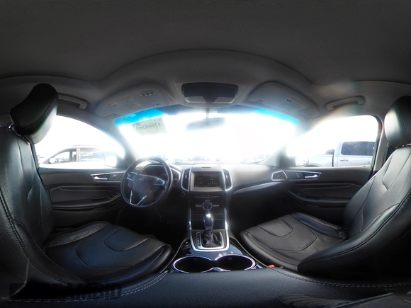 2015 Ford Edge Titanium with VIN 2FMTK4K8XFBB08680, listed as a IAAI auction lot 42066393 with 106,287 mi miles. Bid and sale history available at carsss.com. Image 19.