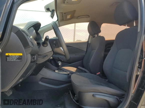 2013 Kia Rio LX with VIN KNADM4A37D6164867, listed as a Copart auction lot 64719374 with 112,840 mi miles and Salvage Title. Bid and sale history available at carsss.com. Image 7.