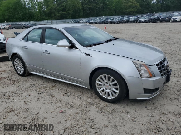 2012 Cadillac CTS Luxury with VIN 1G6DE5E55C0131498, listed as a Copart auction lot 59564165 with 25,671 mi miles and Clean title. Bid and sale history available at DreamBid. Image 4.