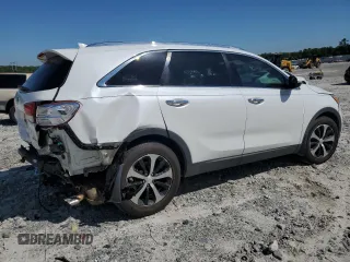 2018 Kia Sorento EX z VIN 5XYPH4A52JG419049, wystawiony jako Copart lot #55470755 z przebiegiem 145 081 mil mil oraz Szkoda całkowita • Salvage title. Historia ofert i sprzedaży dostępna na DreamBid. Obrazek 3.