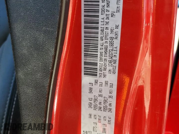 2016 Jeep Wrangler Unlimited Freedom z VIN 1C4BJWDG7GL168548, wystawiony jako Copart lot #49893385 z przebiegiem 107 672 mil mil oraz Szkoda całkowita • Salvage title. Historia ofert i sprzedaży dostępna na DreamBid. Obrazek 16.