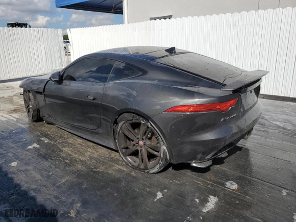 2016 Jaguar F-TYPE with VIN SAJWA6AT7G8K33356, listed as a Copart auction lot 44166565 with 42,824 mi miles and Clean Title. Bid and sale history available at carsss.com. Image 2.