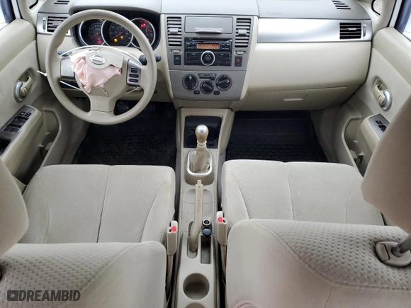 2010 Nissan Versa 1.8 S with VIN 3N1BC1AP0AL389568, listed as a Copart auction lot 43642015 with 240,517 mi miles and Salvage Title. Bid and sale history available at carsss.com. Image 8.