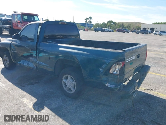 1998 Dodge Dakota SLT with VIN 1B7FL26X2WS685844, listed as a IAAI auction lot 41857719 with Not Provided miles and . Bid and sale history available at carsss.com. Image 3.