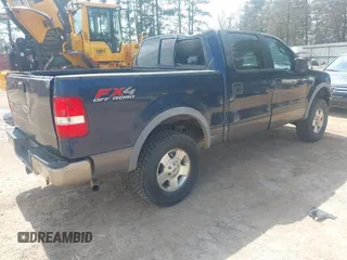 2005 Ford F-150 XLT with VIN 1FTPW14505FB12245, listed as a IAAI auction lot 41803653 with 1 mi miles. Bid and sale history available at carsss.com. Image 4.