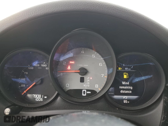 2016 Porsche Macan S with VIN WP1AB2A57GLB58640, listed as a Copart auction lot 45996215 with 79,081 mi miles and Salvage Title. Bid and sale history available at DreamBid. Image 9.