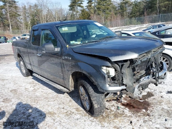 2015 Ford F-150 XLT with VIN 1FTEX1EP4FFC81402, listed as a IAAI auction lot 41352431 with 186,548 mi miles. Bid and sale history available at carsss.com. Image 1.