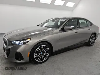 2024 BMW 5 Series 530i with VIN WBA43FJ0XRCS73661, listed as a Copart auction lot 49742735 with 19,148 mi miles and Clean Title. Bid and sale history available at carsss.com. Image 1.