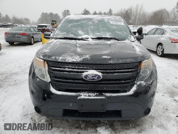 2013 Ford Utility Police Interceptor with VIN 1FM5K8AR8DGB16051, listed as a Copart auction lot 85989514 with 194,414 mi miles and Clean Title. Bid and sale history available at carsss.com. Image 5.