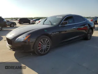 2016 Maserati Quattroporte S with VIN ZAM56RPA2G1191797, listed as a Copart auction lot 57867443 with 110,806 mi miles. Bid and sale history available at carsss.com. Image 1.