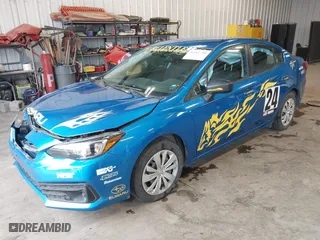 2023 Subaru Impreza with VIN 4S3GKAB67P3604623, listed as a IAAI auction lot 41765599 with 28,153 mi miles. Bid and sale history available at carsss.com. Image 21.