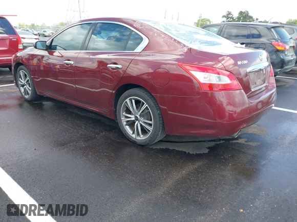 2011 Nissan Maxima 3.5 SV with VIN 1N4AA5APXBC824234, listed as a IAAI auction lot 41989627 with 212,391 mi miles. Bid and sale history available at carsss.com. Image 3.