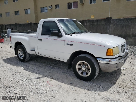 2002 Ford Ranger XL with VIN 1FTYR10D62PA24881, listed as a Copart auction lot 51302985 with 242,740 mi miles and Salvage Title. Bid and sale history available at carsss.com. Image 4.