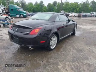 2004 Lexus SC 430 with VIN JTHFN48Y140059592, listed as a IAAI auction lot 42189576 with 101,014 mi miles and . Bid and sale history available at DreamBid. Image 4.