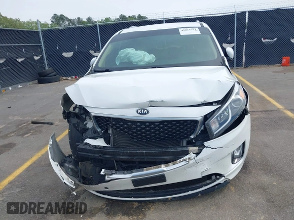 2015 Kia Sedona EX with VIN KNDMC5C1XF6019297, listed as a IAAI auction lot 42035941 with 113,645 mi miles and . Bid and sale history available at DreamBid. Image 13.