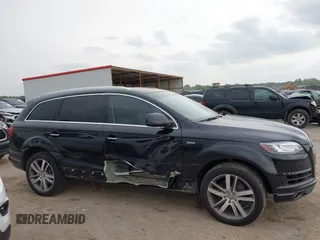 2015 Audi Q7 Premium Plus with VIN WA1LGAFE6FD015762, listed as a IAAI auction lot 42260301 with 125,748 mi miles and . Bid and sale history available at DreamBid. Image 14.