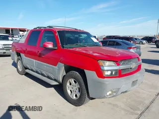 2002 Chevrolet Avalanche z VIN 3GNEC13TX2G177282, wystawiony jako IAAI lot #41725896 z przebiegiem 140 073 mil mil oraz . Historia ofert i sprzedaży dostępna na DreamBid. Obrazek 1.