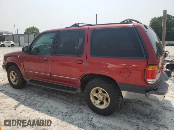 2000 Ford Explorer XLT with VIN 1FMZU73E4YZA72348, listed as a Copart auction lot 59015585 with 182,606 mi miles and Salvage title. Bid and sale history available at DreamBid. Image 2.