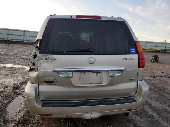 2006 Lexus GX 470 with VIN JTJBT20X060119679, listed as a Copart auction lot 86553274 with NaN miles and Salvage Title. Bid and sale history available at carsss.com. Image 6.
